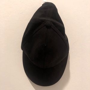 Aritzia suede baseball cap